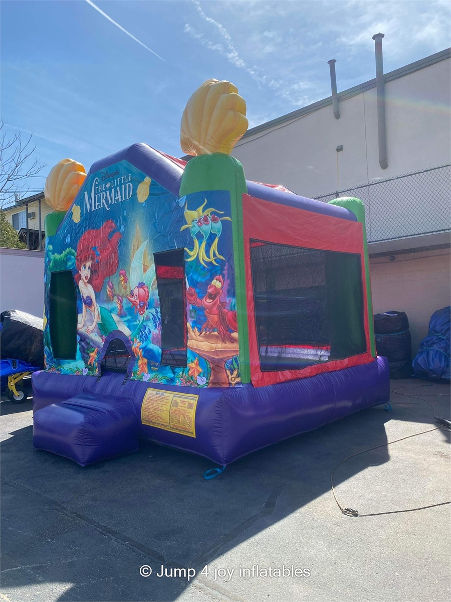 Little Mermaid Bounce House Hire in Rhode Island and Massachusetts